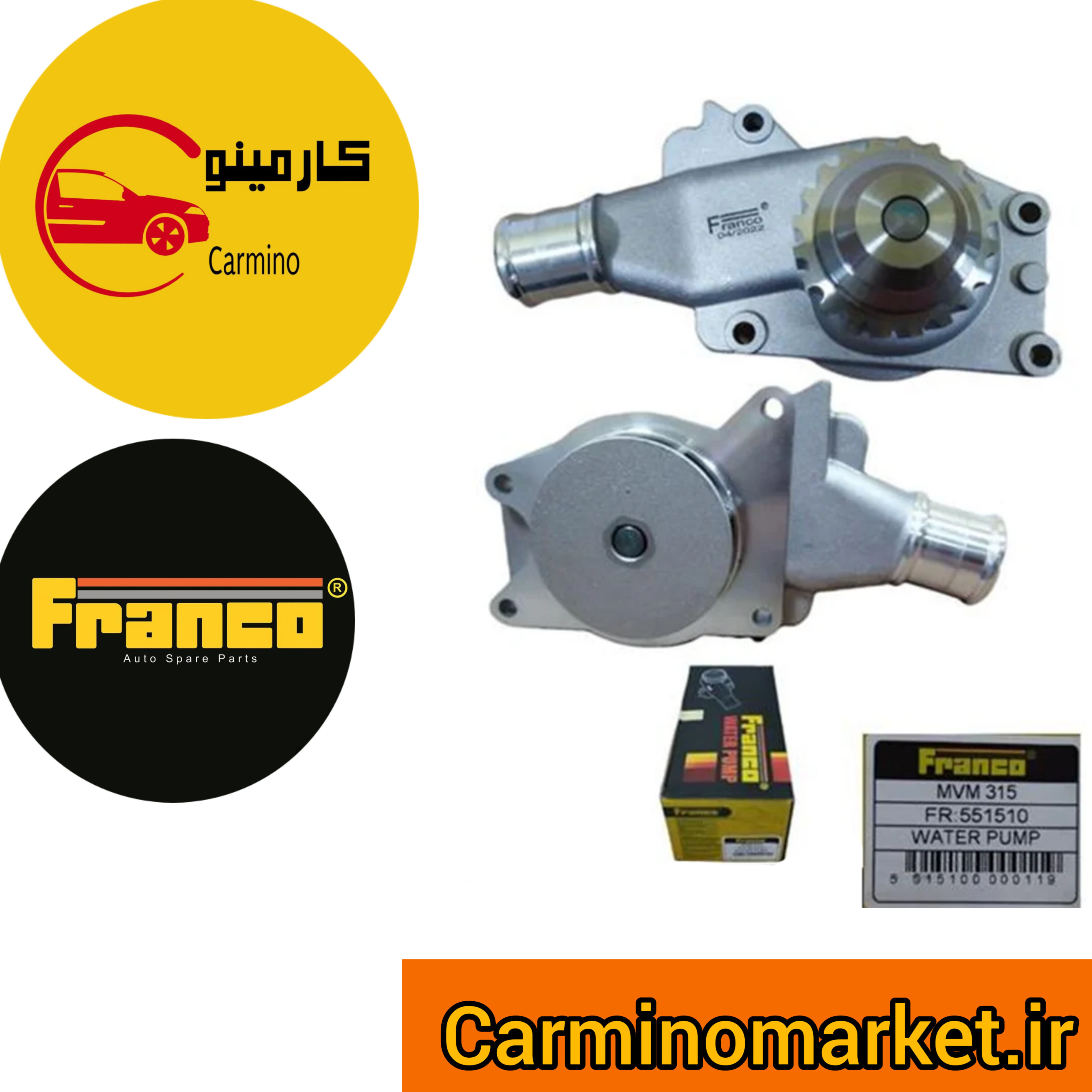 واتر پمپ ام وی ام FRANCO MVM 315